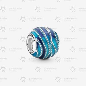 Pandora Blue Wave Charm|Pendant